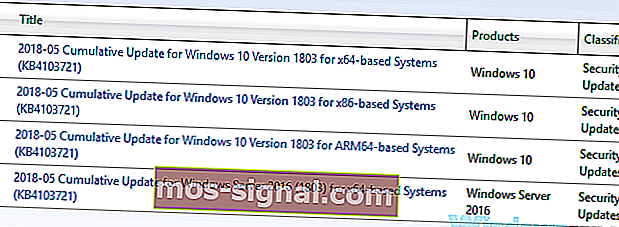 ошибка каталога обновления Windows 0x80240034