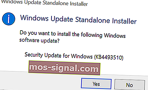 Windows Standalone Installer - Adakah anda ingin memasang kemas kini