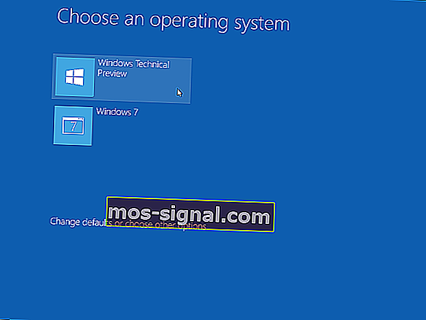 dubbelstart Windows 10 och ett annat operativsystem