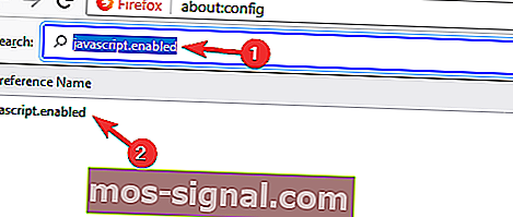 javascript aktiverat om config Firefox webbläsare tillåter inte kopiering och klistra in