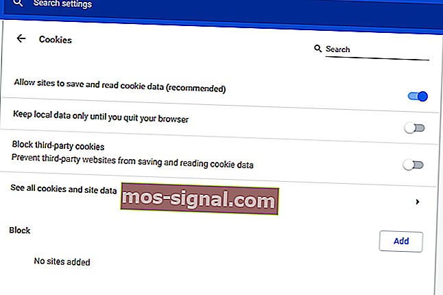 Опциите за бисквитки на Chrome как да коригирате неподдържан браузър hulu