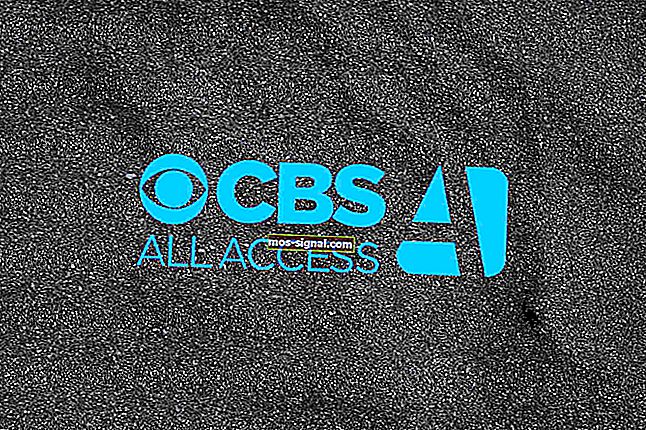 Проблеми с поточното предаване с CBS All Access