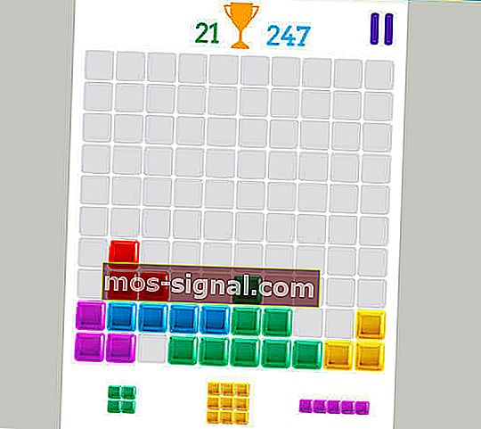 Tetris MSN-spel