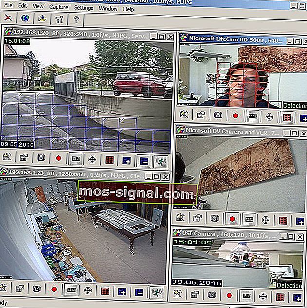 contacam 비디오 감시 소프트웨어