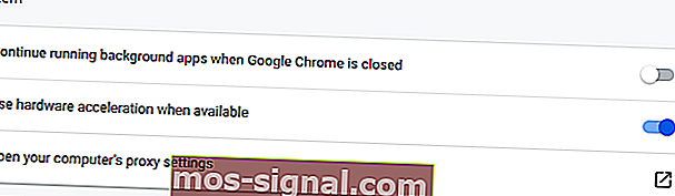 פתח את אפשרות הגדרות ה- proxy של מחשב שלך google chrome לא מציג תגובות YouTube