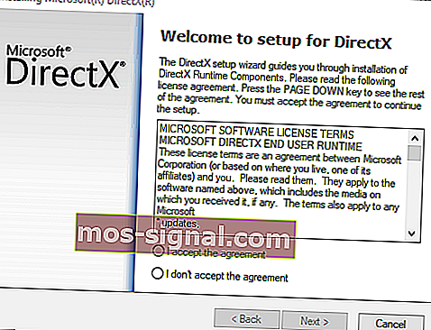 DirectX-inställning d3dcompiler_43 dll hittades inte
