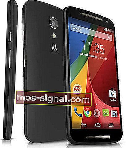 Motorola-telefoon met Android