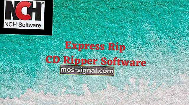 Express Rip CD Ripper Softver natpis