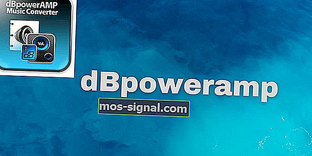 dBpoweramp banner