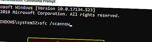 sfc scannow Windows 10 שגיאה 0x80240034