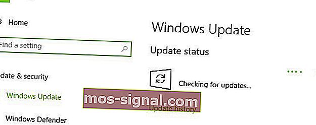 controleer op Windows-updates