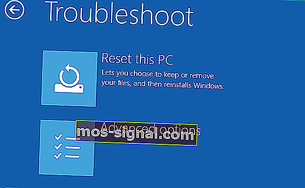 Reset deze pc Windows 10