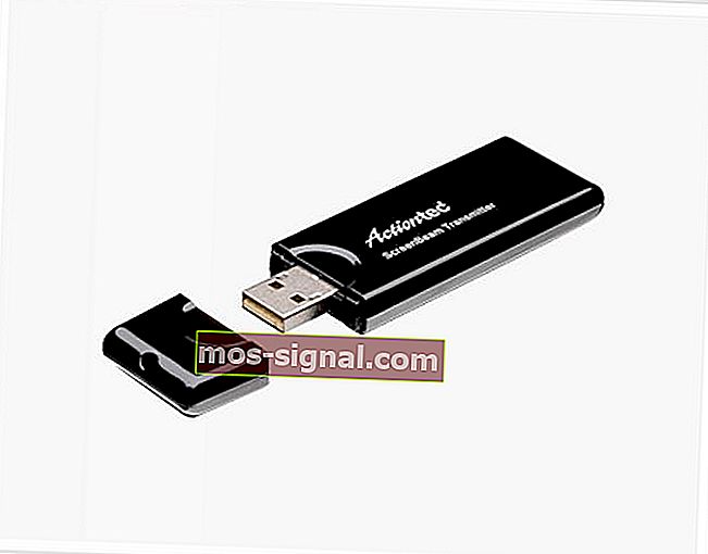 משדר נהגים- USB של Miracast