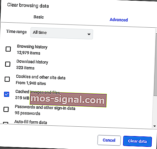 התיבה נקה נתוני גלישה חשבון gmail לא הצליח להיכנס / gmail לא יכול להתחבר / gmail לא יכול לנתח את בקשת הכניסה