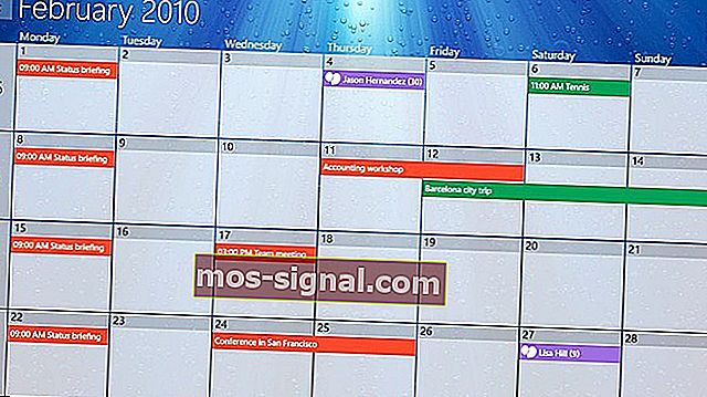 лучшие календари для Windows 10