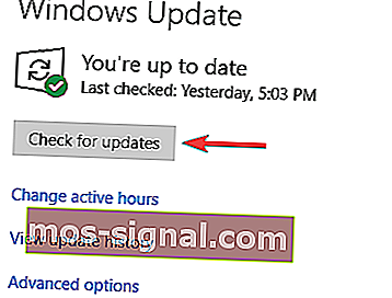 Windows 10 초기화 화면에서 BlueStacks가 멈춤