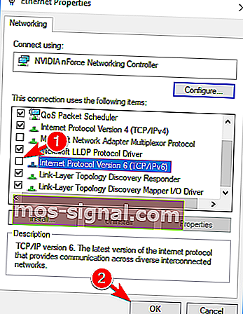 Ethernet tidak mempunyai Powerline konfigurasi IP yang sah
