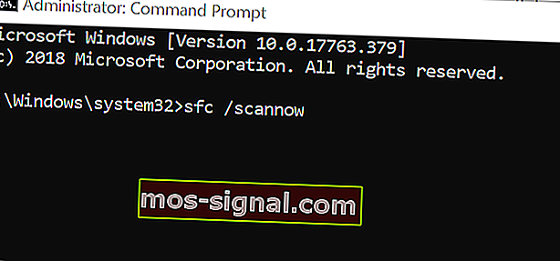 הפעל Sfc scannow command - תיקון עדכוני Windows